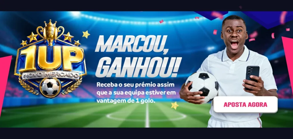 Mercado 1 Golo de Avanço nas apostas de futebol